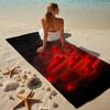 proof beach towel with a Minecraft11 pattern - soft,absorbent,quick-drying,machine washable - perfect for swimming,camping,bathing