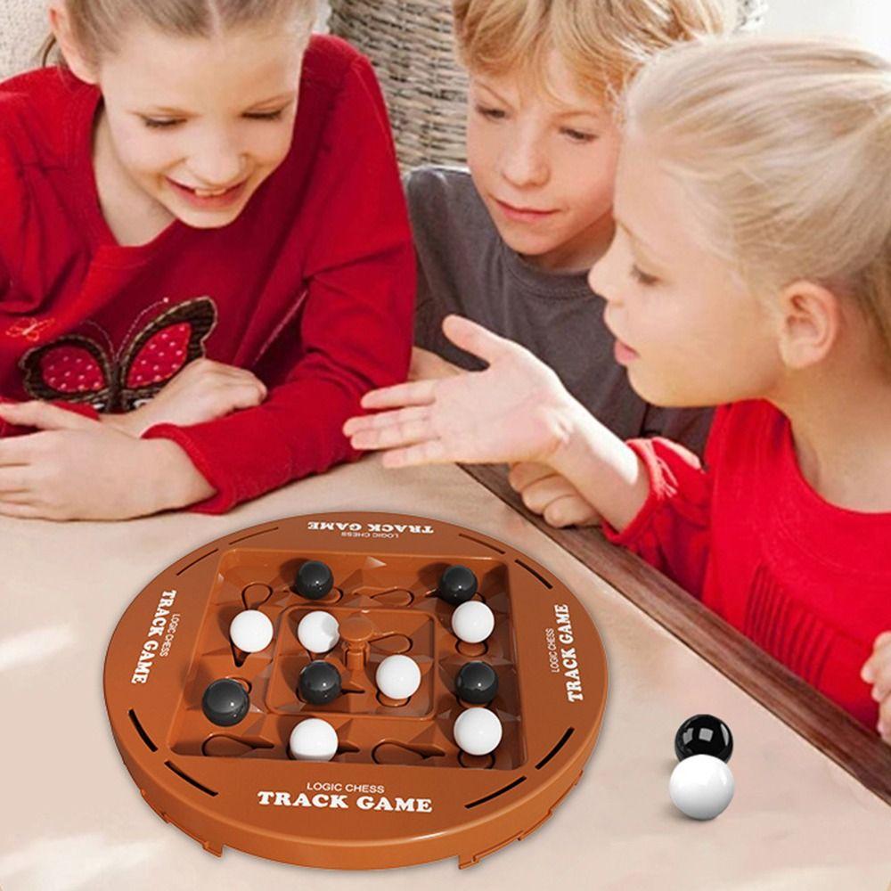 Creativity 4 In A Row Game Fast Strategy Track Logic Board Strategy Game Family Party