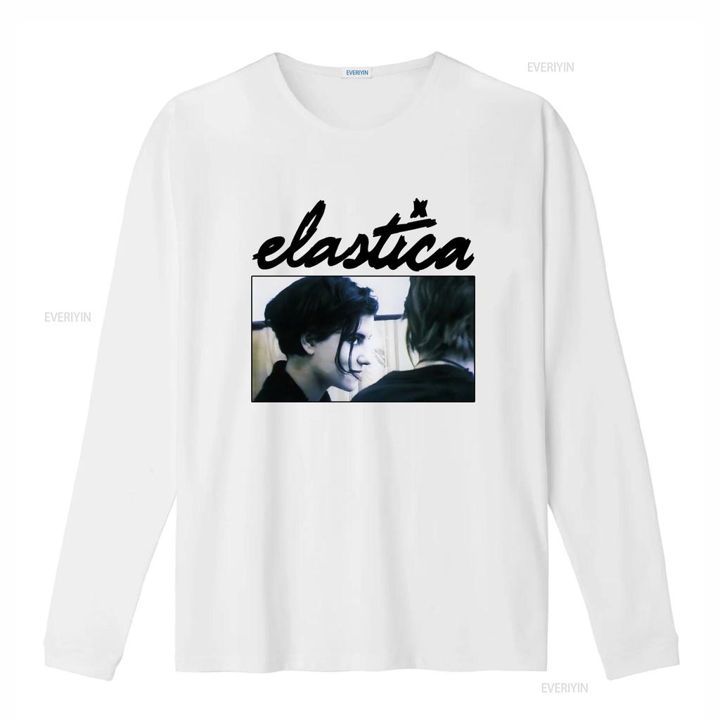 Elastica Vintage Style T Shirt Retro Fashion Statement vintage Washed Breathable Comfortable homme Slightly Casual streetwear