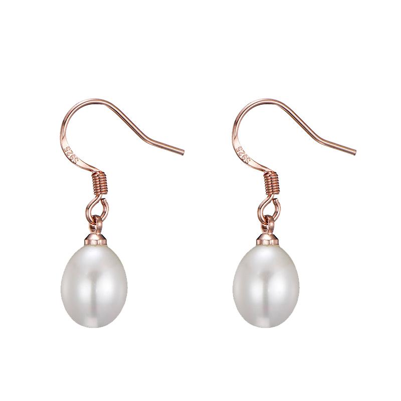Natural Freshwater Teardrop Pearl Earrings Drop Dangle Earrings for Women Fashion Jewelry boucle d’oreille Earings Brincos