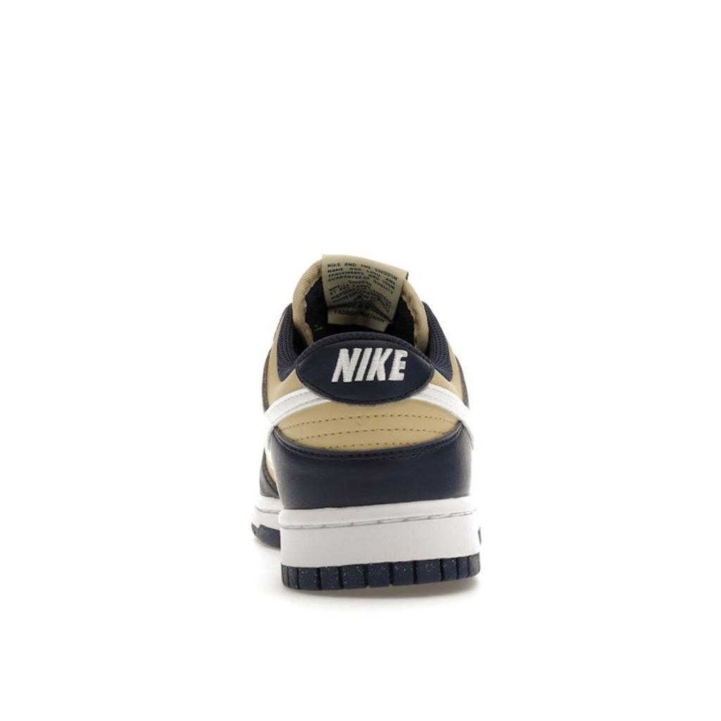 Nike Dunk Low Next Nature Navy Gold Women Sneakers Blue Midnight-Navy White DD1873-401