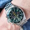 Orient Mako SOLAR PANDA RN-TX0204E Мужские Зеленые