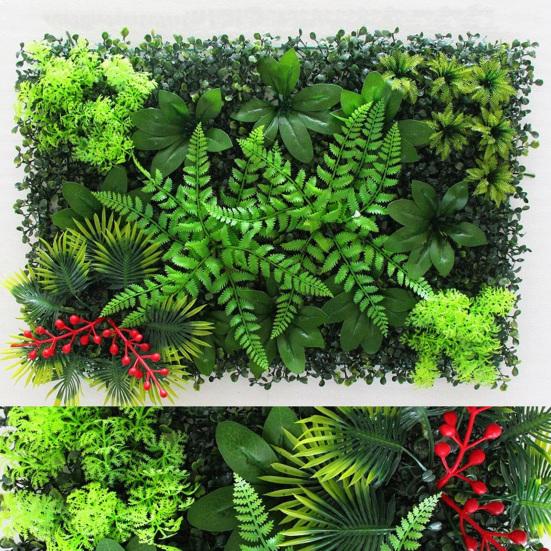 40x60 см искусственные растения настенная панель реалистичная искусственная зелень трава настенный фон украшение внутренний открытый сад уединение задний двор изгородь экран