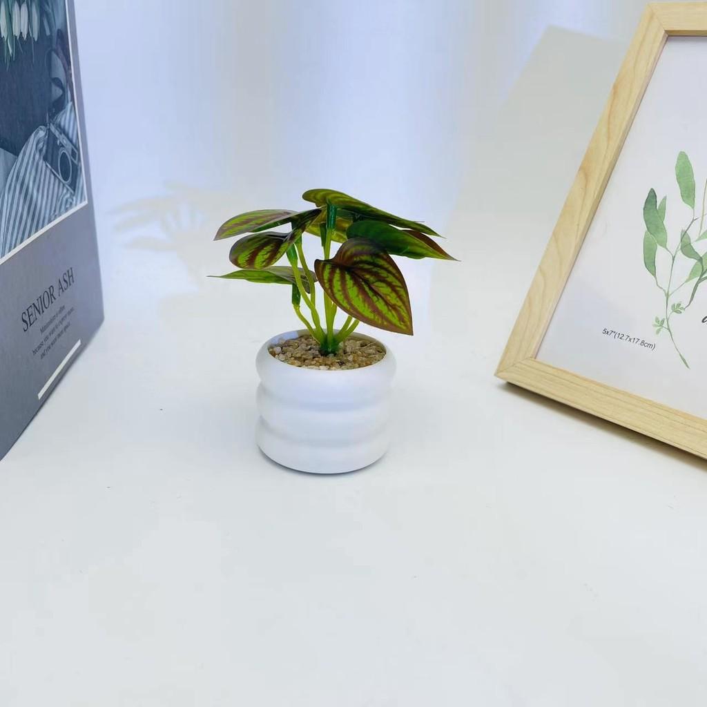 Имитация Листьев 8 Эпипремнум Золотистый Горшечное Искусственное Растение Орнамент Декор