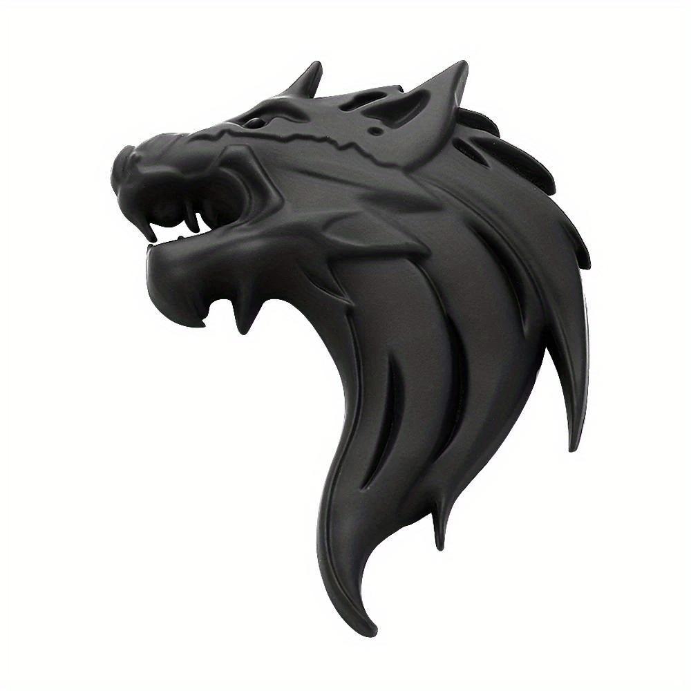Голова Волка Росомахи 3D Металл Авто Мотоцикл Логотип Эмблема Наклейка DIY Новый Пистолет Серебро Бронза 3 Цвета Автостайлинг