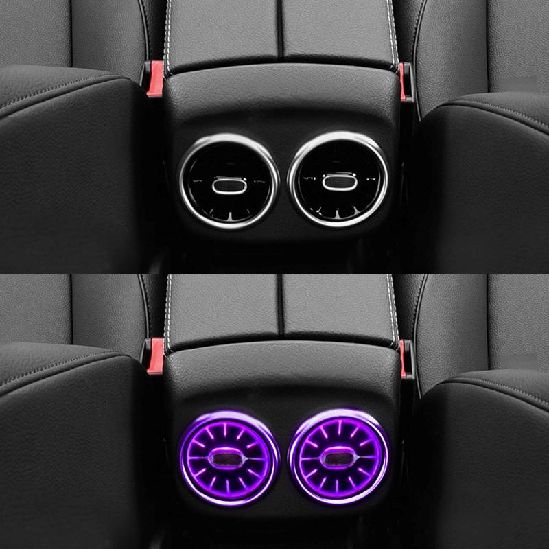 64 Color For Mercedes-Benz New A Class/New B Class/ CLA /GLB/GLA W177 Rear Turbo Air Vent Outlet Original car Replace