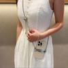 Hanging Chain Crossbody Chain Stand Anti-loss Back Clip Holder Crossbody Lanyard  Phone Bag