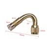1-5PC 45/90/135 Degree Angle Bent Brass Air Tyre Valve Stem with Extension Adapter for Car Truck Motorcycle Cycling Accessories Valve Stems 1