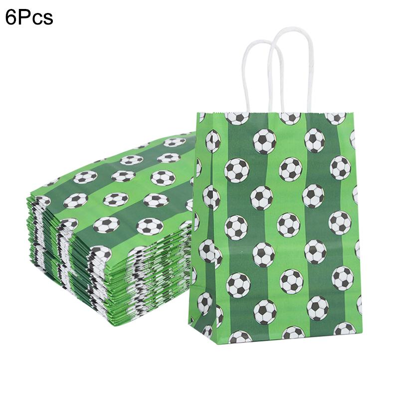 Футбольная вечеринка печенье конфеты мешки мальчик футбольная тематика день рождения подарок упаковка мешок для гостей детские сувениры для вечеринок принадлежности Рождество