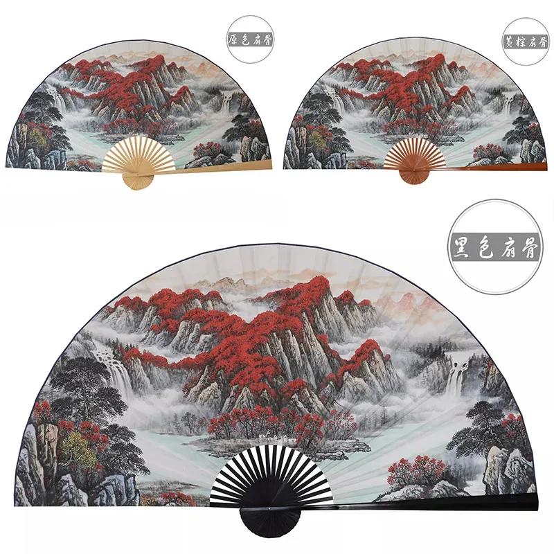 50x88 см большой веер для рисования из бумаги, настенный декоративный складной веер для офиса, зала, дома, гостиной, декоративный веер Lucky Strike
