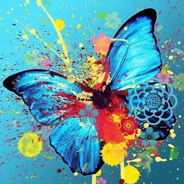 5d Алмазная картина Рыба Мозаика Животное Подарок ручной работы DIY Алмазная вышивка Крестом Озеро Домашний декор