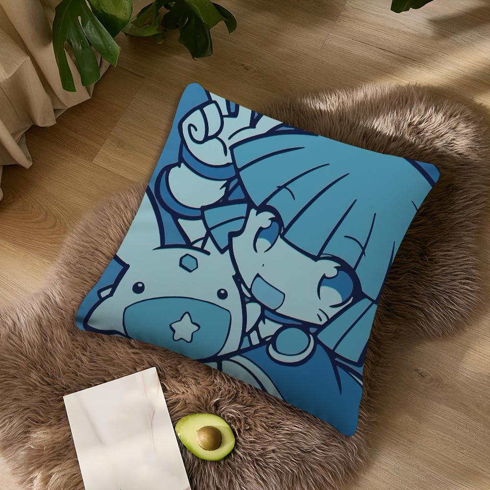 Игровой P-Puyo P-Pop F-Fever Аниме Сиг Для Спальни Автомобиля Кофейни Комнаты Мягкий и Гостиной Диван Декоративная Наволочка Чехол