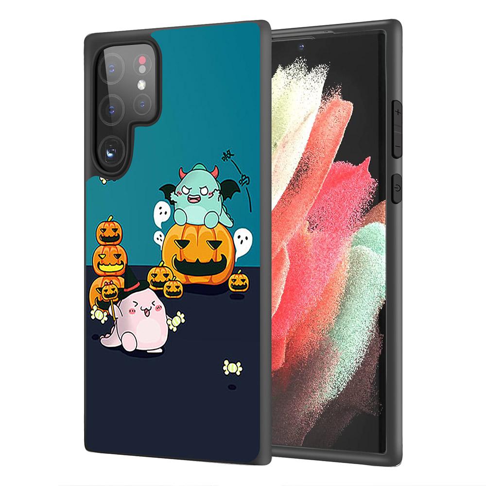 Чехол для телефона на Хэллоуин для Samsung Galaxy S10 S20 S21 S22 Fe Plus Ultra Note 10 Lite A10 A20 A30 A52 A71 A72, чехлы с тыквой