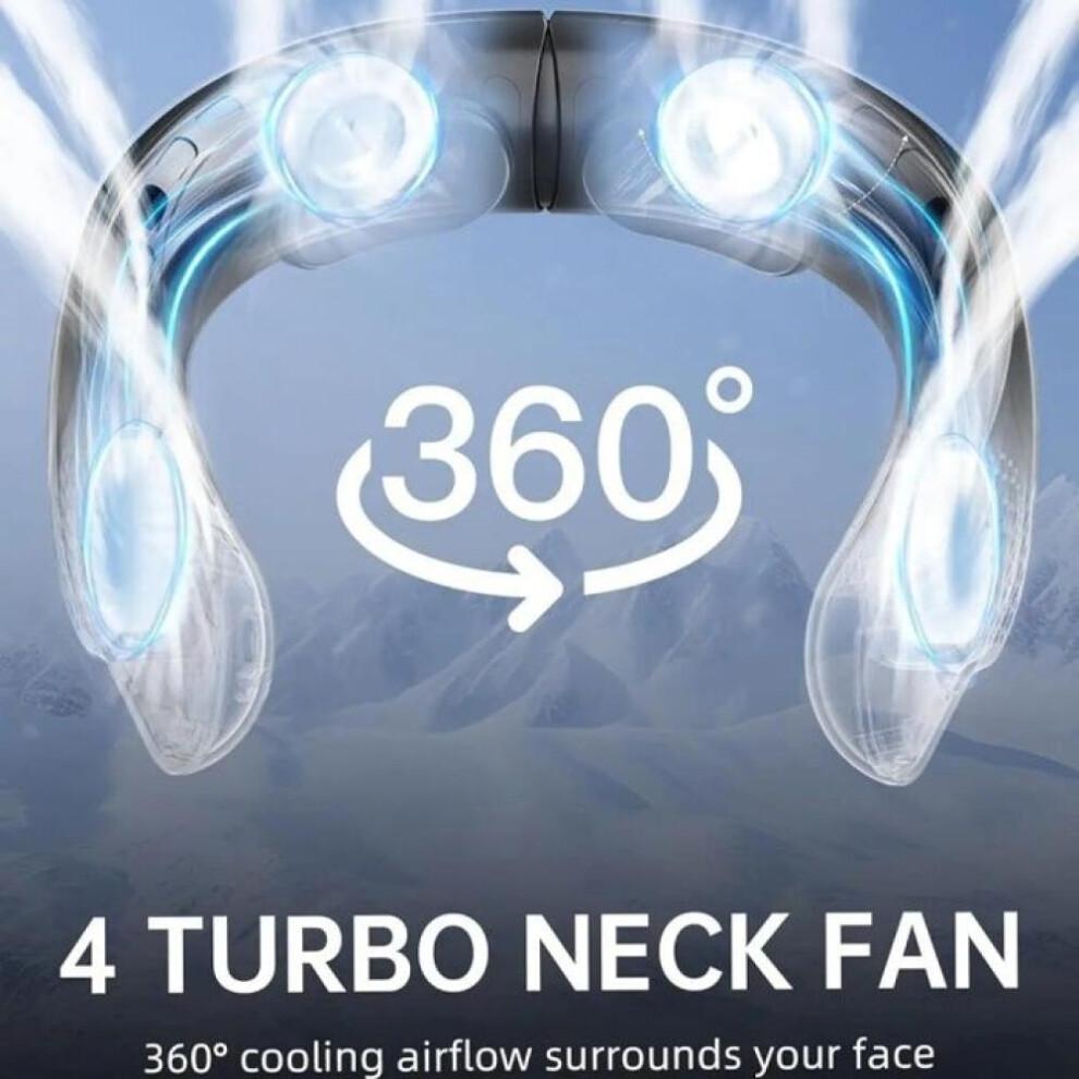 USB-nekventilator met Core Facades, turbineontwerp zonder poespas, eenvoudig te bedienen en mee te nemen voor gebruik buitenshuis,