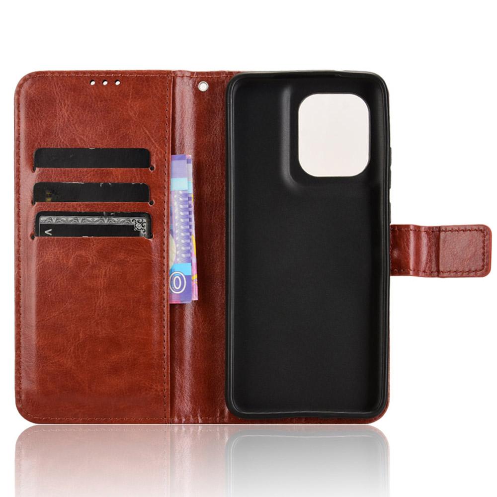 For Motorola Edge 60 Neo 5G/Thinkphone 25 5G/Edge 50 Neo 5G/Moto S50 5G Case Crazy Horse Texture PU Leather Phone Wallet Cover
