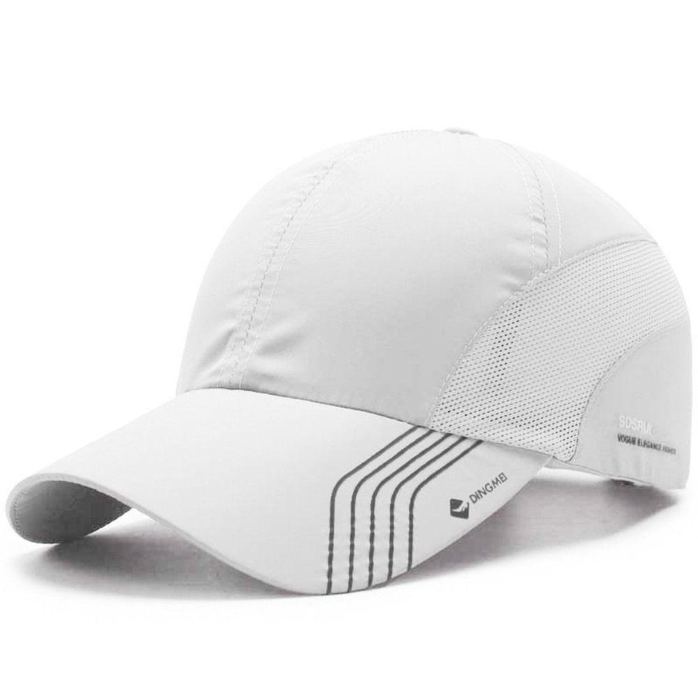 Quick-drying Baseball Cap Adjustable Dad Hat Casual Fishing Hats Men Women
