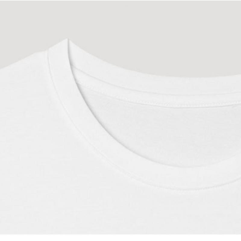 [shs Miss] Мягкая футболка с круглым вырезом ssjTsp22010 Ow