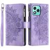 Style 006 For Honor 400 Lite Wallet Case PU Leather Phone Cover Mandala Flower Pattern