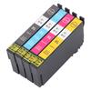 812XL Ink Cartridge Set Black Cyan Magenta Yellow Remanufactured Ink Cartridge for Workforce Pro
