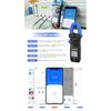 HP-7200-APP Bluetooth Clamp Meter, TRMS 6000 Counts Digital Multimeter, Non-contact AC DC Voltage Current Resistance Tester