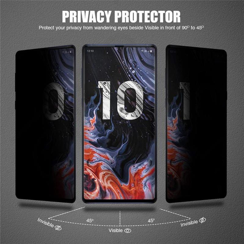 3PCS Privacy Tempered Glass For Samsung Galaxy S22 S24 S23 Ultra Film Note 20 9 8 S8 S9 S10 S21 S20 Plus Anti Spy Screen Protector