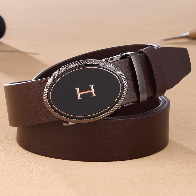 Ремень деловой мужской Sense First Layer Cowhide ремень мужской модный мужской ремень с автоматической пряжкой