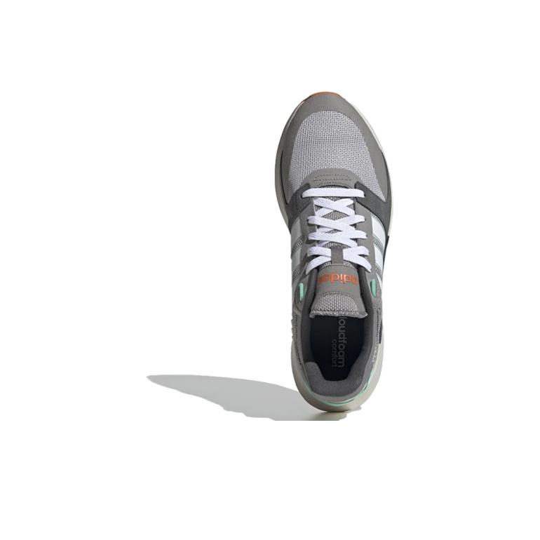 adidas Neo Run 90-е Классическая сетка ТПУ Амортизация Нескользящая Износостойкая Низкий верх Кроссовки для бега Мужские кроссовки Коричневый Зеленый EG8655