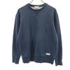 Kitsune' Tee Made In Portugal Long Sleeve Sweat Trainer M Navy Men's Used