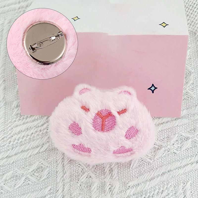 Капибара плюшевая подвеска мультяшная капибара брошь мягкая кукла брелок автомобильный брелок рюкзак сумка декор детский подарок