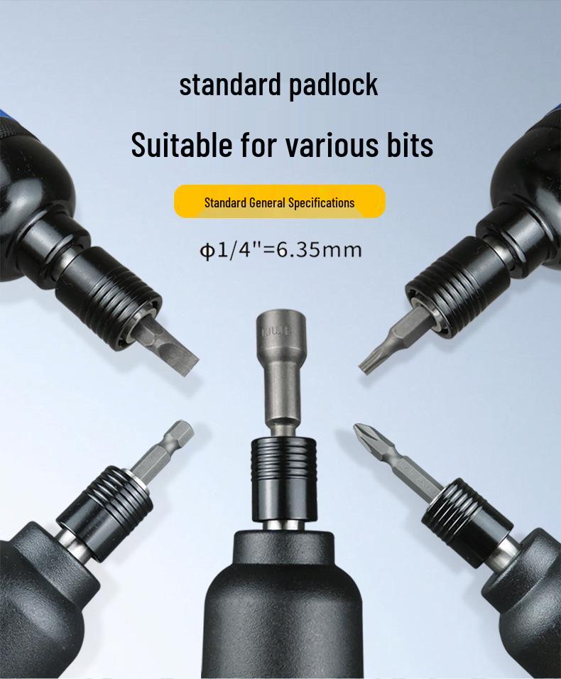 Gaobao Industrial-Grade Pneumatic Straight Shank Air Screwdriver 10H - Ideal for Woodworking