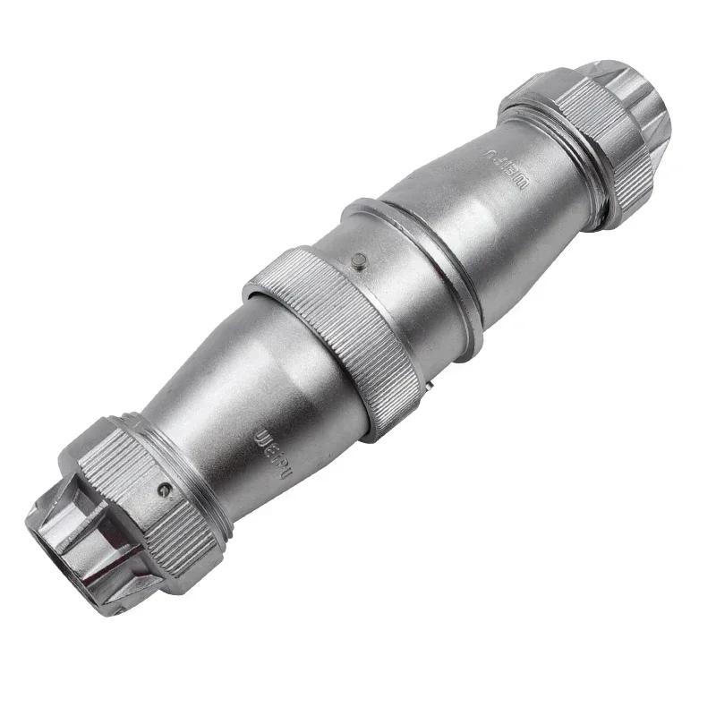 WY55 TE+ZE M55 Waterproof 4Pin 7Pin 40Pin 53Pin 61Pin Solder Power Industrial Aviation Wire Connector Auto Screen LED Light Ship