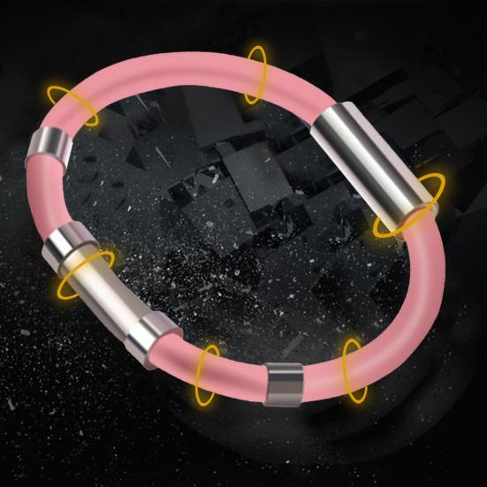 Браслет Безопасный Эффективный Силиконовый Унисекс Антистатический Наручный Браслет для Улицы