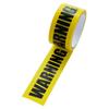 Black Character Warning Tape Yellow Tape Danger Identification Tape  Universal