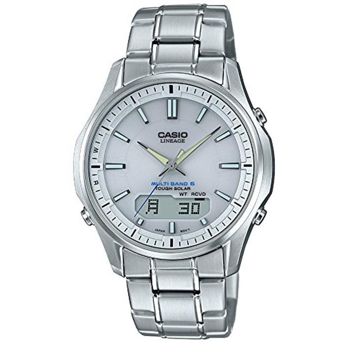 Часы Casio Lineage LCW-M100DE-7AJF Мужские Серебристо-белые