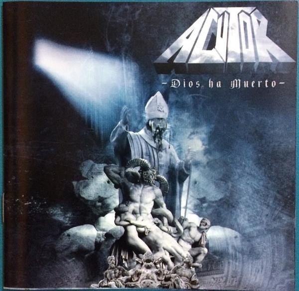 CD ACUTOR - Бог умер SR024 Sylphorium Reco 2010 Колумбия Рок Б/У