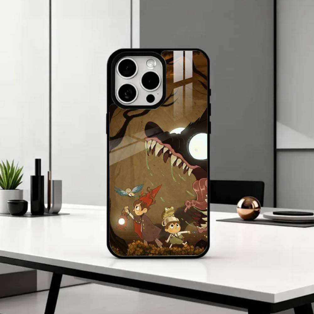 Готический чехол для телефона O-Over the G-Garden W-Wall для iPhone17,16,15,14,13,12,11 Plus,Pro Max Магнитный для беспроводной зарядки Magsafe