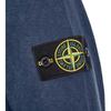 Stone Island Crew Neck Fitted Logo Long Sleeve Sweatshirt Men sweatshirt Blue 721566060-V0128