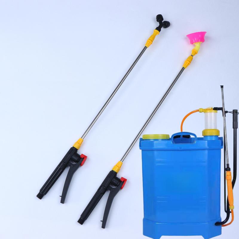 Retractable Garden Watering Sprayer Wand Adjustable Rotating Nozzle for Plant Irrigation Outdoor Deck Cleaning