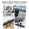 Silicone Cable Organizer USB Cable Winder Desktop Tidy Management Clips Cable Holder