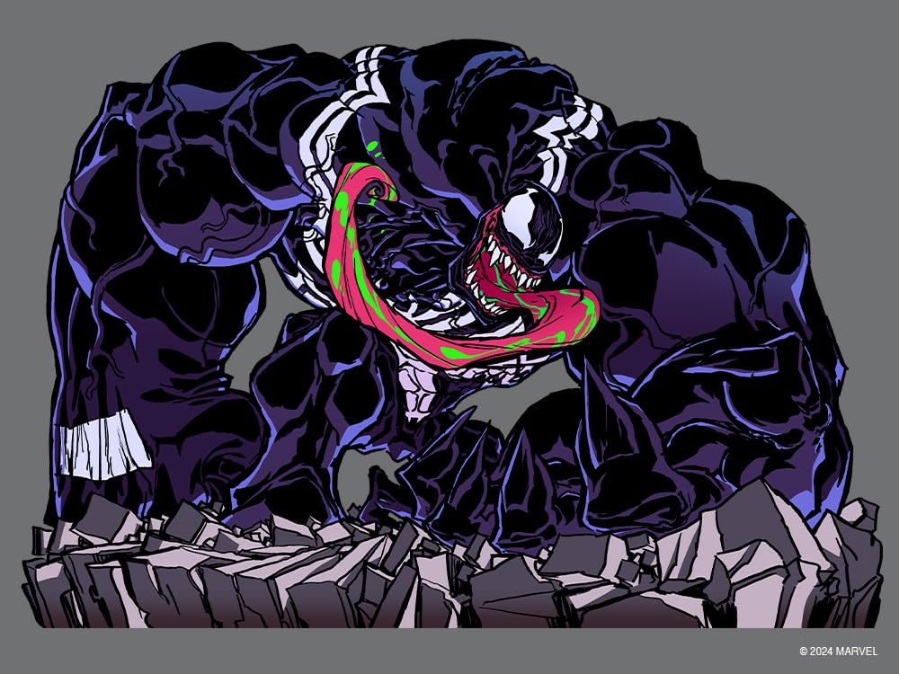 KOTOBUKIYA MARVEL UNIVERSE ARTFX Artist Series Venom scale PVC окрашенная готовая фигурка - Вооружен и опасен - 1/6