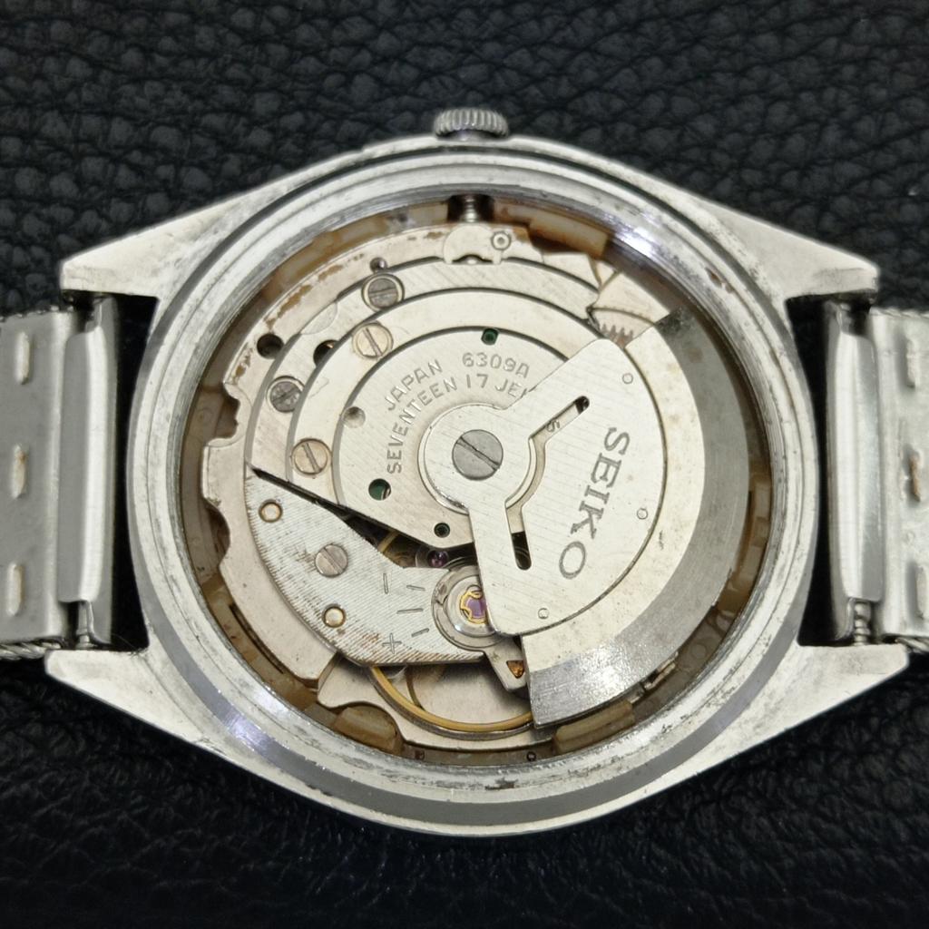 ВИНТАЖНЫЕ МУЖСКИЕ ЧАСЫ SEIKO 5 AUTOMATIC 6309A ЯПОНИЯ С ЗЕЛЕНЫМ ЦВЕТОМ ЦИФЕРБЛАТА a701525-5