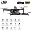 Новинка 2024 года V168 PRO БПЛА HD аэрофотосъемка ESC двойная камера WIFI FPV универсальный Квадрокоптер для предотвращения препятствий игрушка в подарок