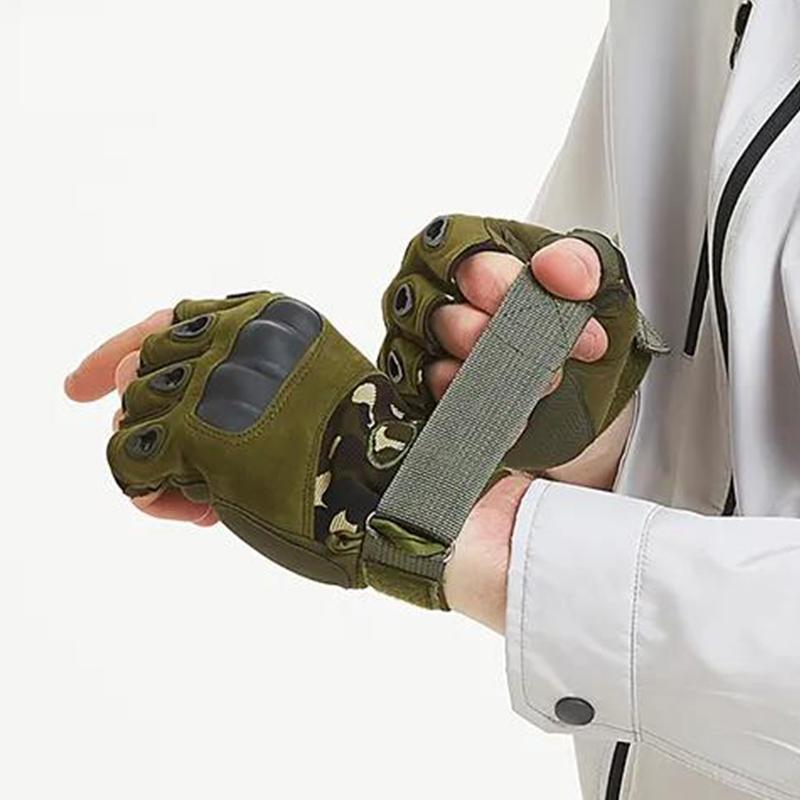 Sports Half Finger Gloves Male Special Forces Fighting Boxing Training Outdoor Mountaineering Cycling Fitness Military Training Tactical Gloves