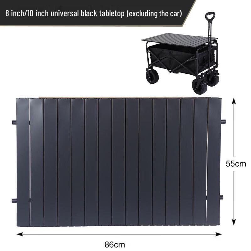Portable Folding Camping Cart & Tabletop Accessories