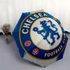 Chelsea Football Club Crest- Automatic Opening and Closing, 8-rib Structure Portable Umbrella, Suitable for Men and Women in All Seasons - P