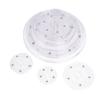 Поворотный стенд для дисплея с прозрачным круглым основанием Lazy Susan Decor Swivel Plates Tool