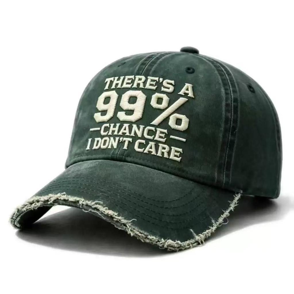 Embroidered baseball cap 99% men's and women's peaked cap Outdoor sports visor hat