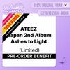 (Pre-Order POB) Japanese Album ATEEZ - Japan 2nd Album Ashes To Light (Limited)