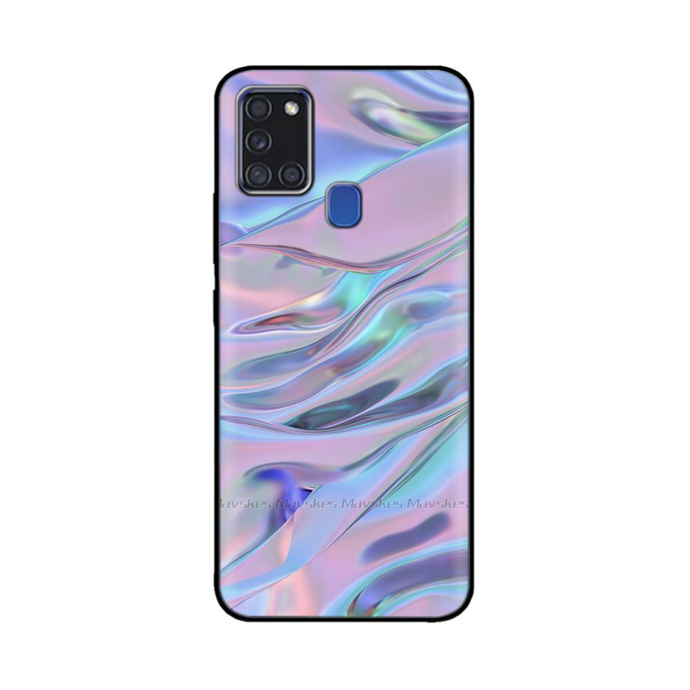 For Samsung A21S Case Silicone Back Protector Phone Soft TPU bumper Case on For Samsung Galaxy A21s GalaxyA21s A 21s a217 Cover