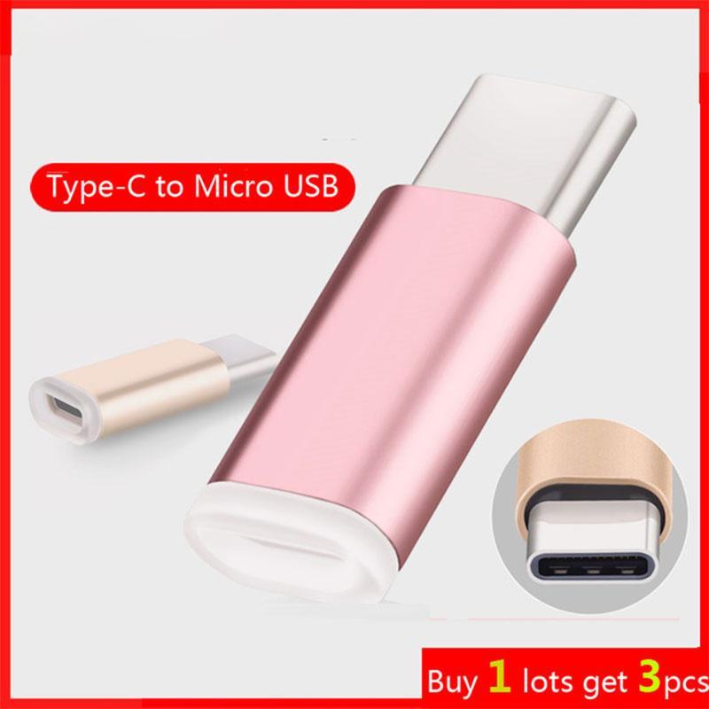 3 шт. USB Type C 3.1 кабель зарядное устройство Usb-C адаптер в Micro Usb конвертер для Oneplus 3 3t One Plus 2/Ne